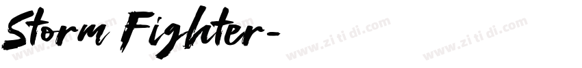 Storm Fighter字体转换